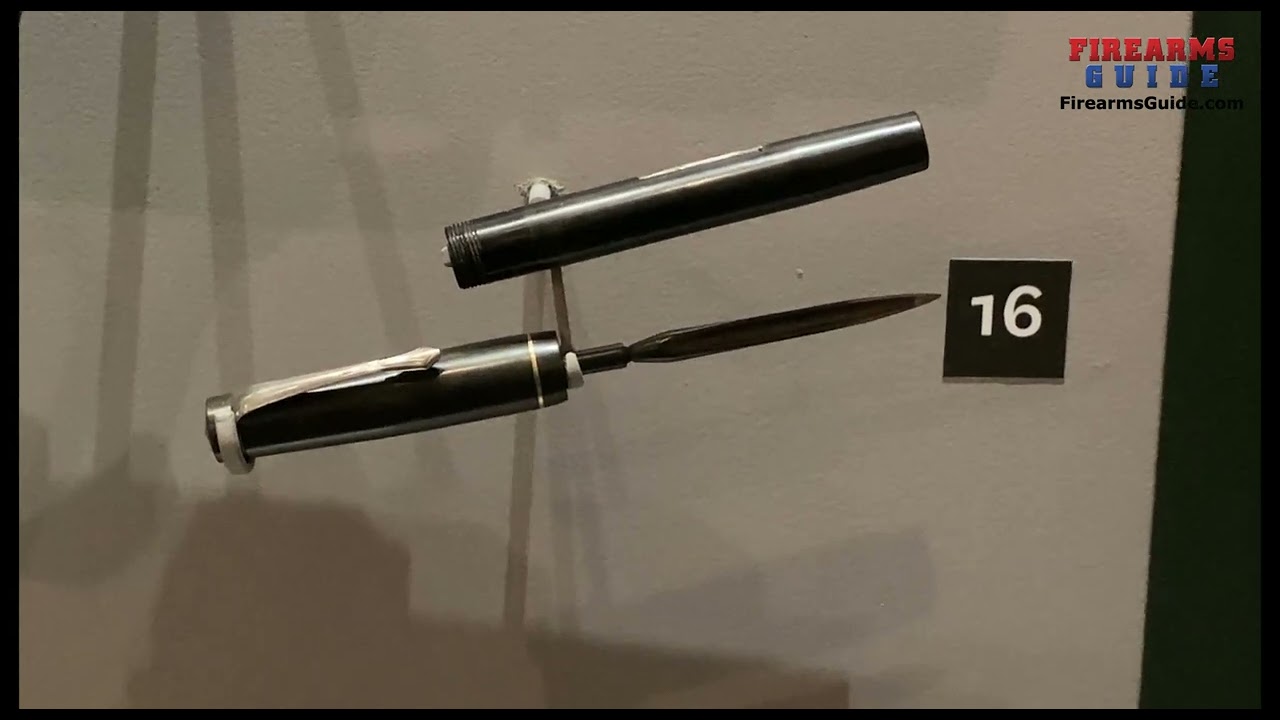 1941 Special Operations Executive Agent’s Knife disguised as a pen – WWII James Bond type of weapon