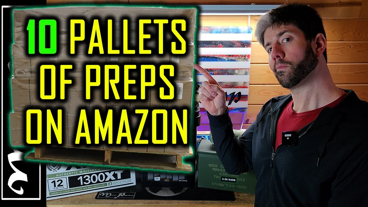 Top 10 Best Prepper Items by the Pallet on Amazon