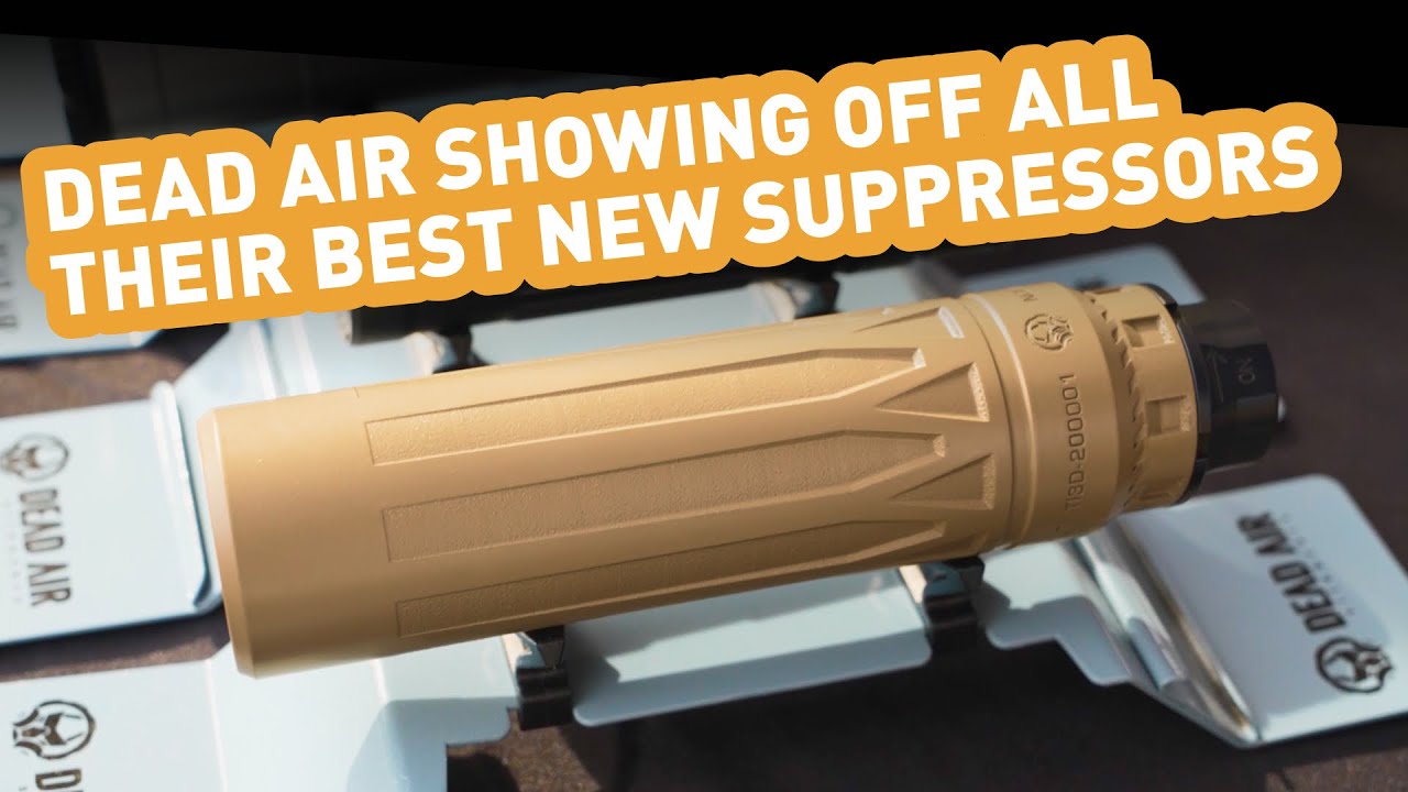 NEW Dead Air Suppressors At CANCON Arizona 2024!