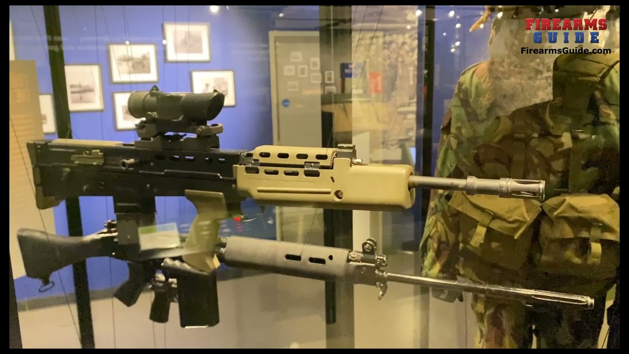 L85A1 SA80 British Army Rifle made in 1990