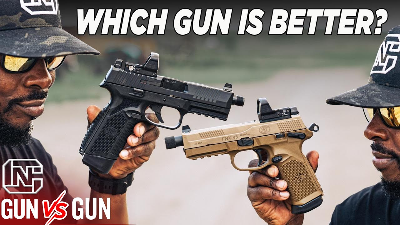 The Best .45 ACP Handguns Go Head To Head, Let’s End The Debate – FNX 45 Tactical vs FN 545 Tactical