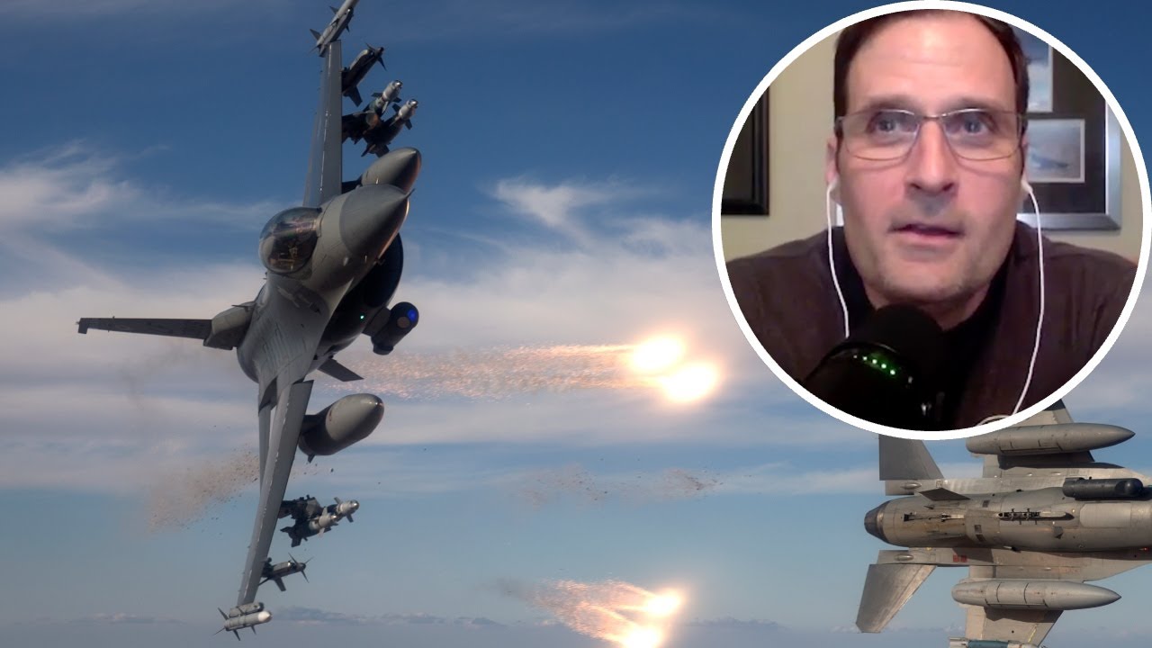 Fighter Jet Pilot Takes Enemy Fire Over Iraq