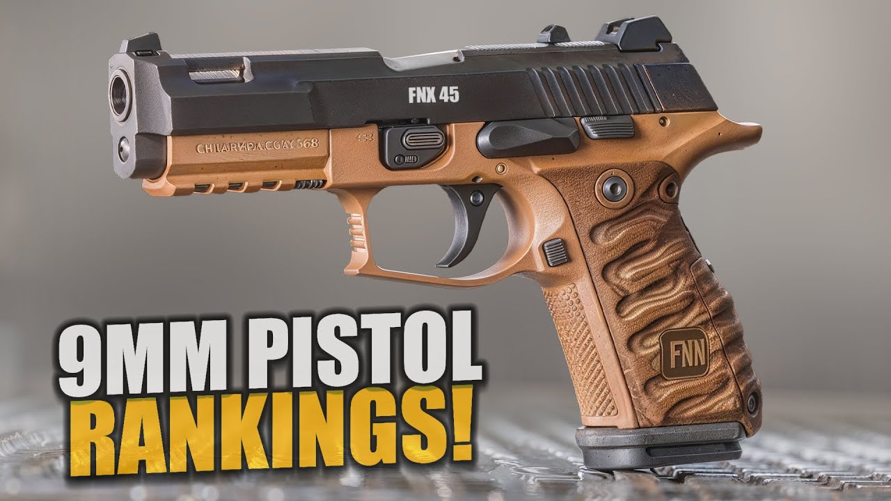 Ranking Every 9mm Pistol in 2024 from WORST to BEST