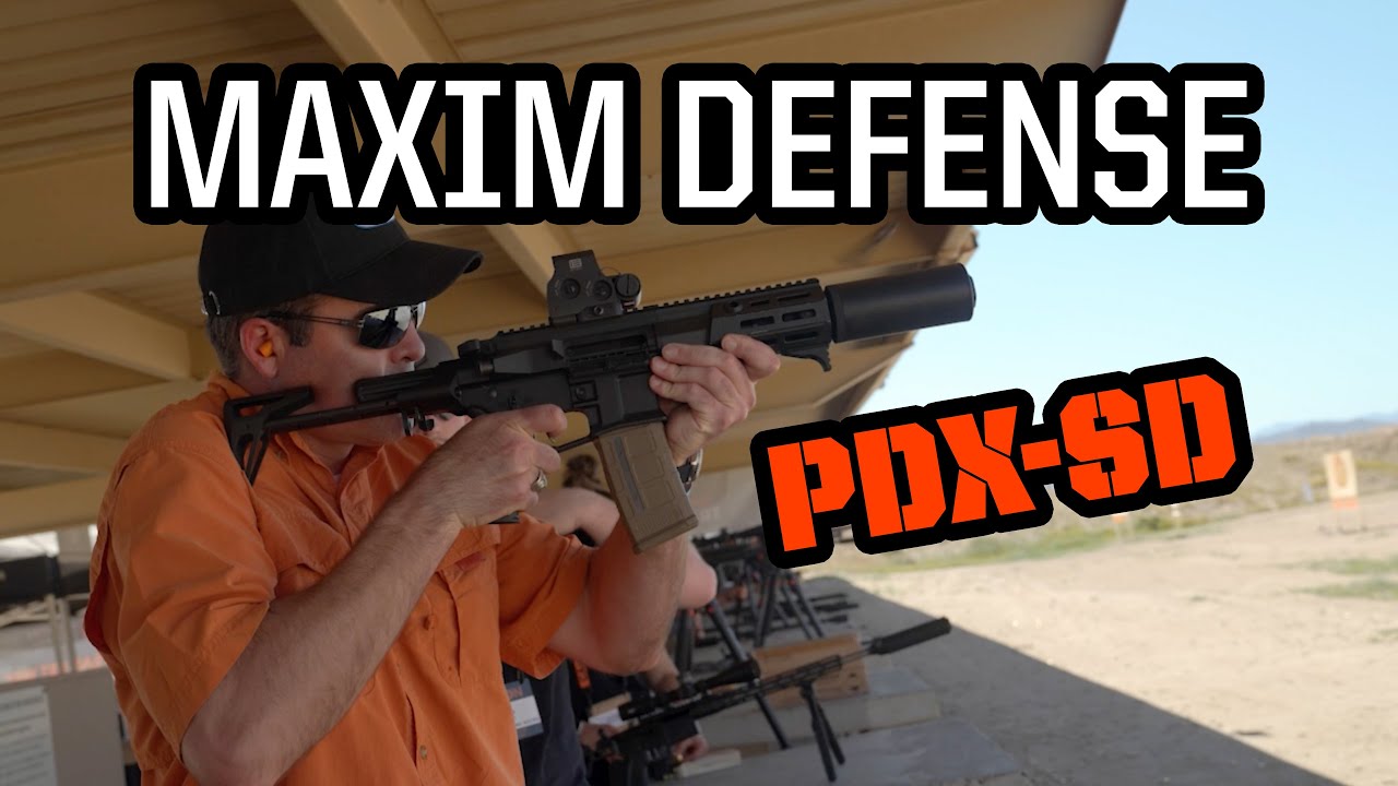 Maxim Defense Showcases the PRS Suppressors and PDX-SD PDW at CANCON Arizona 2024!