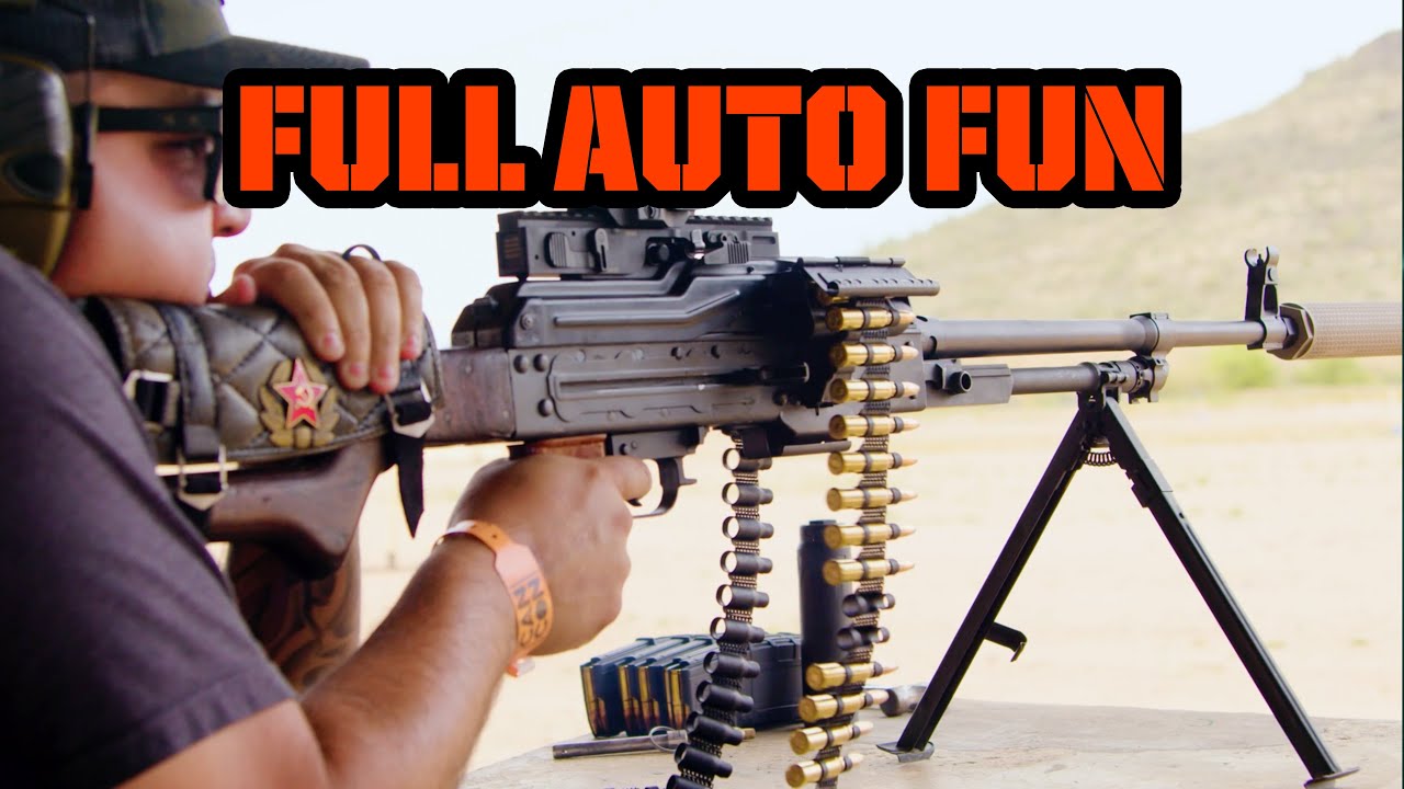 Full Auto Fun at CANCON Arizona 2024: Fully Automatic Firearms Showcase