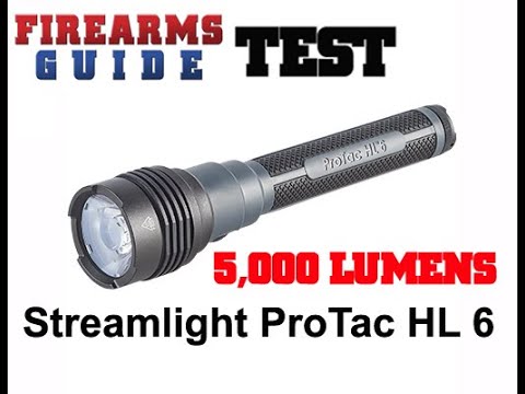 Firearms Guide TEST: 5,000 Lumens Streamlight ProTac HL 6 Flashlight