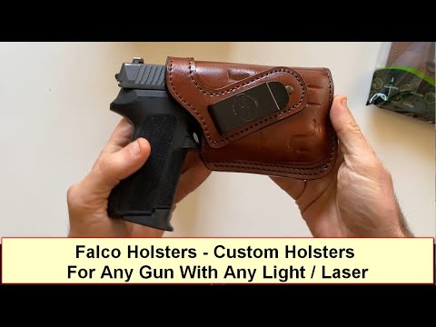 The Best Custom Holsters For Any Gun With or Without Light or Laser – FALCO HOLSTERS