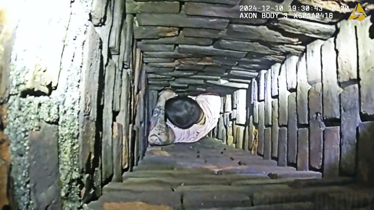 Man Gets Stuck in Chimney Trying to Evade Police