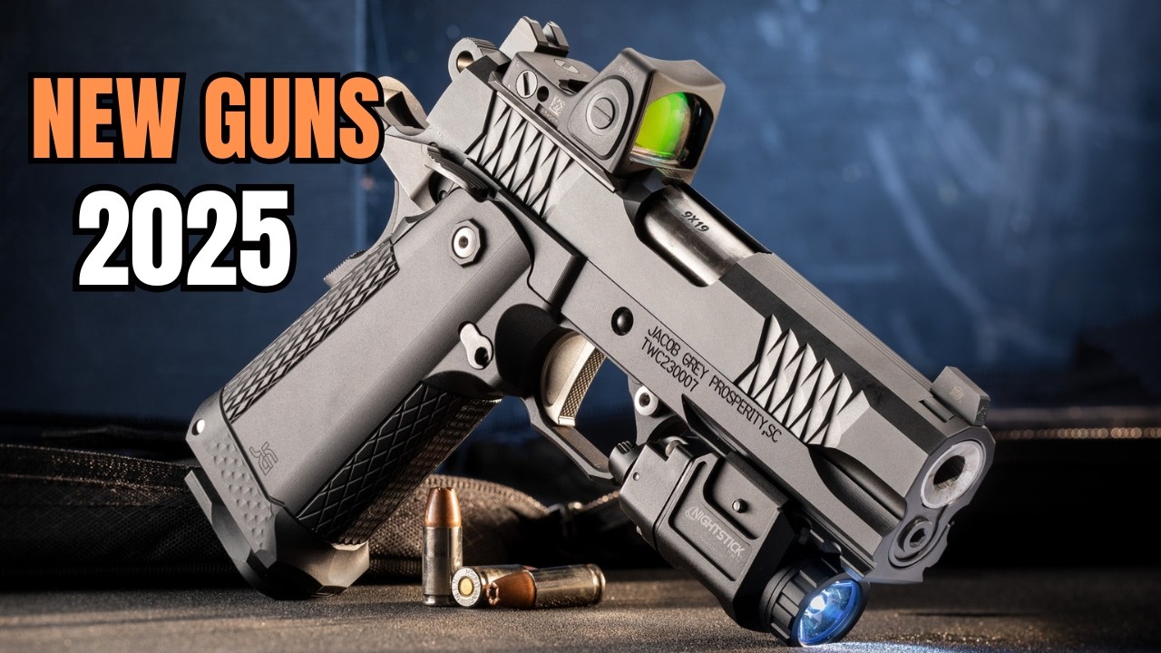 ALL THE NEW GUNS JUST ANNOUNCED FOR 2025 – Here’s What’s Coming!