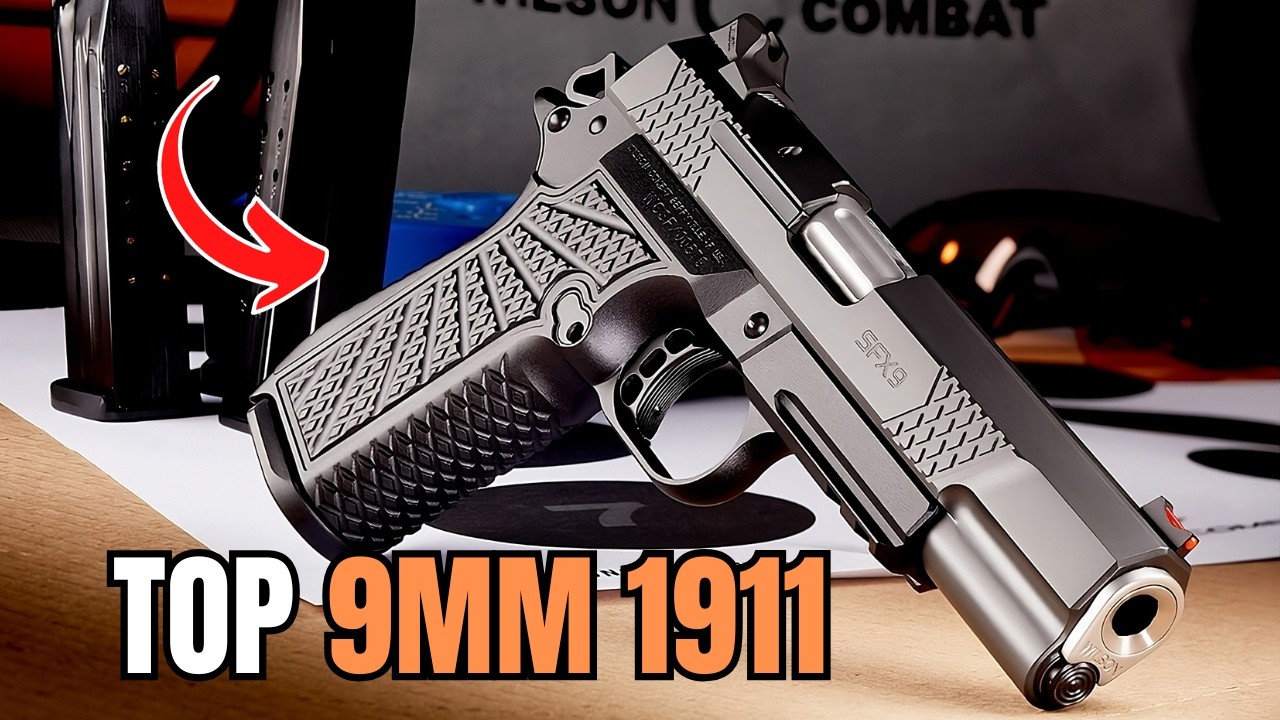 The Top 9mm 1911 Pistols For 2024 – 2025 – #1 IS SO GOOD!