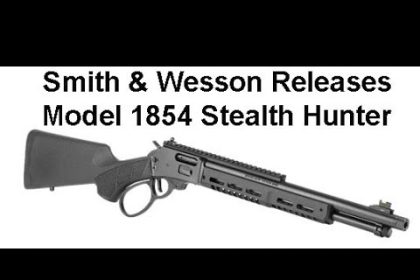 New Smith & Wesson 1854 Stealth Hunter Tactical Lever Action Rifle