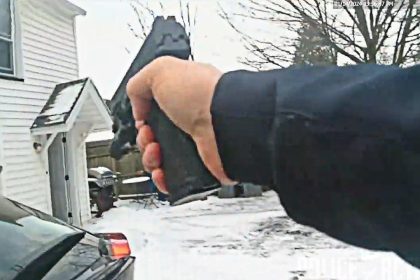 Bodycam Captures Police Shootout Between Armed Man and East Rochester Police Officer