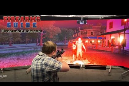 Zombie Shooting Game / Simulator at the SHOT Show 2025