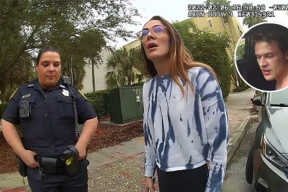 Girlfriend Stunned as Police Cuff Boyfriend for Spraying Fire Extinguisher on Neighbors