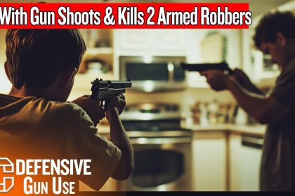 Kid With Gun Shoots & Kills 2 Armed Robbers During Home Invasion