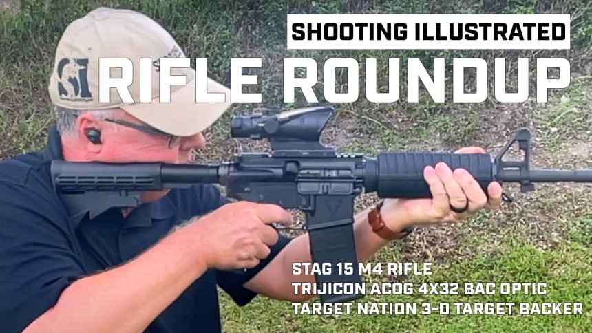 Rifle Roundup: Stag 15 M4 AR-15 With A Trijicon 4X ACOG Optic