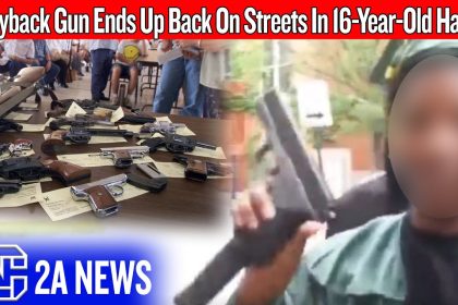 Guns At Buyback Ends Up Back On Streets In 16-Year-Old Hands