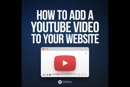 How to add YouTube Video to your website