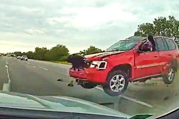 Ohio Police Pursuit Ends in Wild Rollover Crash