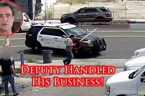 Deputy Puts Armed Robber Down