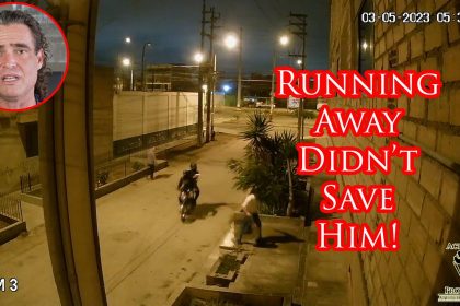 Victim Shot While Running From Moto Robbers