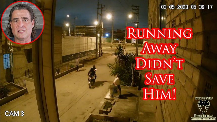 Victim Shot While Running From Moto Robbers