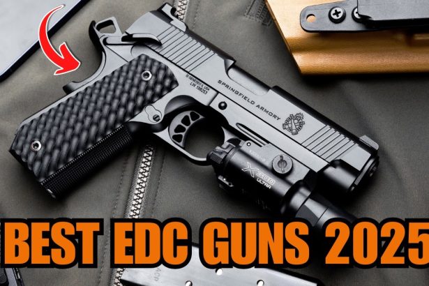 Top 8 Best Compact Handguns for Everyday Carry in 2025