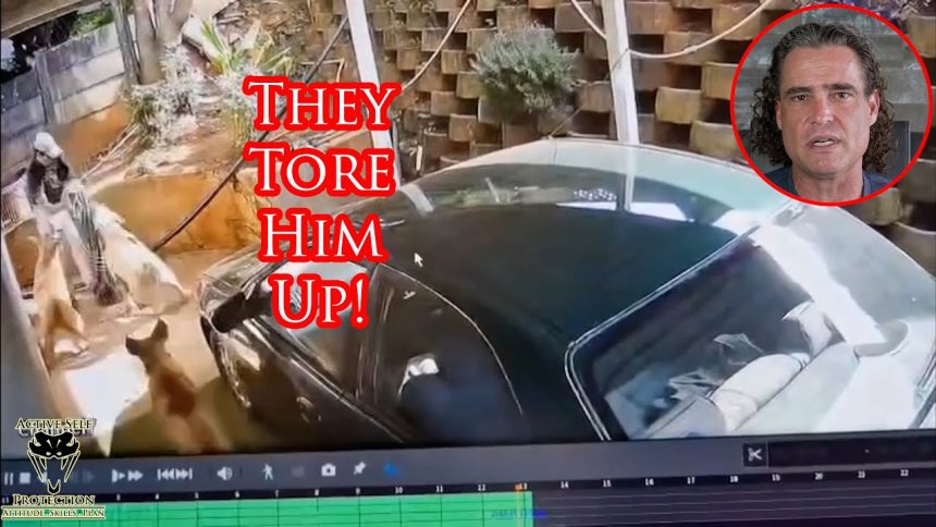 Burglar Wasn’t Counting On Protective Dogs To Meet Him