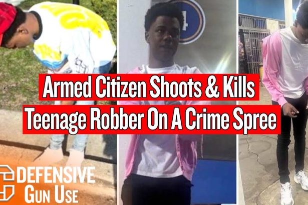 Armed Citizen Shoots & Kills Teenage Robber On A Crime Spree