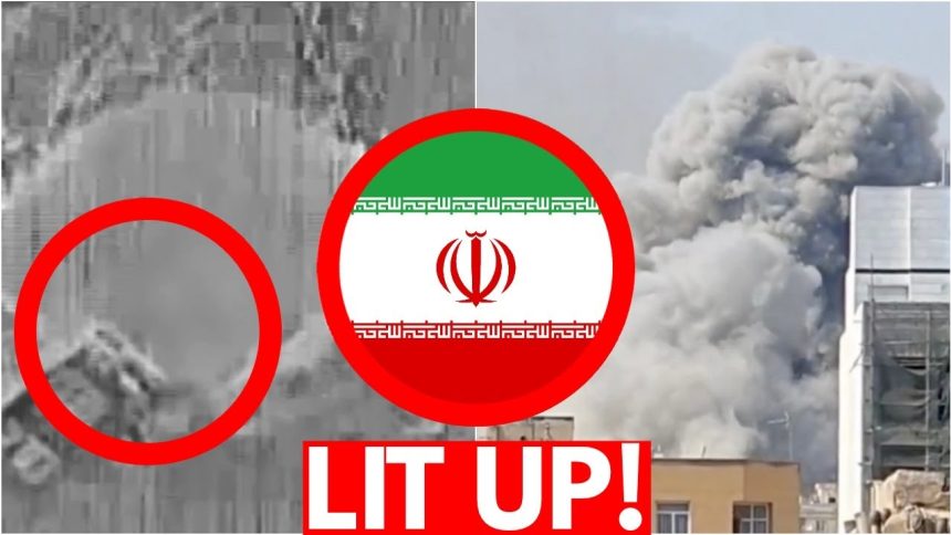 Iran BURNS After More Israeli Strikes, Leaders Prepare To Flee *ATTACK VIDEO*