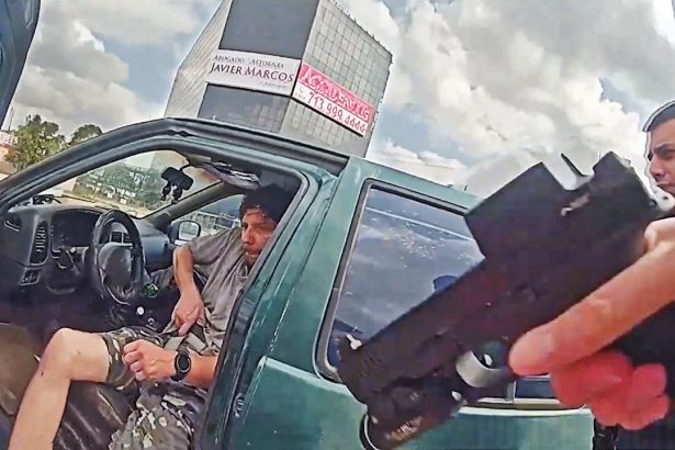 Houston Police Officers Shoot Suspect Who Reached For Gun