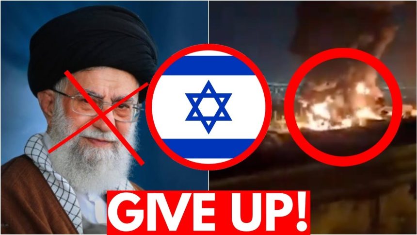 Iran BEGS To Surrender As Israel SMASHES Targets *DEVELOPING*