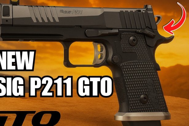 New SIG P211 GTO Revealed: 23 Rounds, Built Like a Tank!