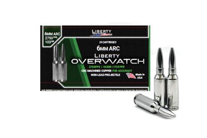 First Look: Liberty Ammo 6mm ARC Cartridges