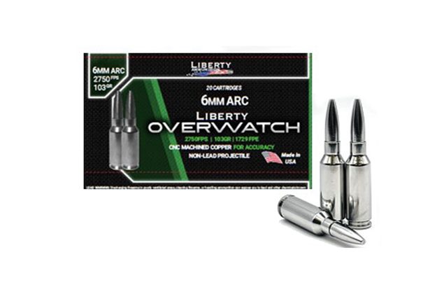 First Look: Liberty Ammo 6mm ARC Cartridges