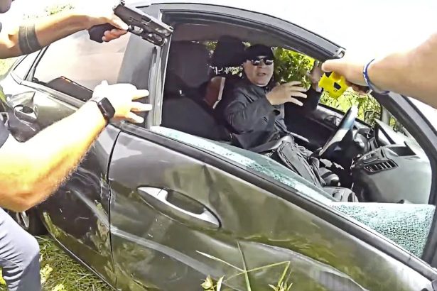 Wisconsin Deputy Stops Reckless Driver By Forcing Car Into Ditch After Intense Chase