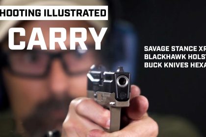 I Carry: Savage Stance XR 9 mm Pistol in a Blackhawk Holster