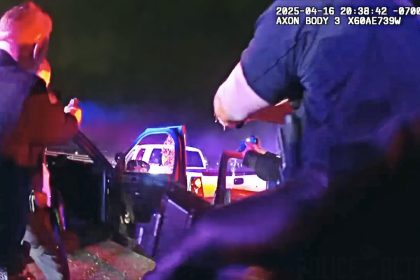 Anaheim Police Unleash Hail of Gunfire on Driver at End of Chaotic Chase