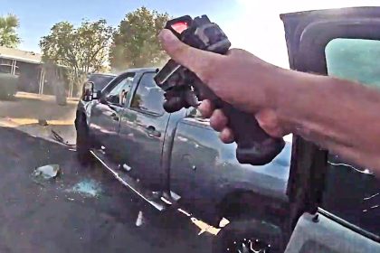 Mesa Officers Shoot at Fleeing Teens Who Drove Stolen Truck Toward Them
