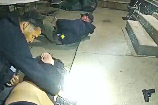 Bodycam Shows Chicago Officer Shot During Struggle With Armed Suspect