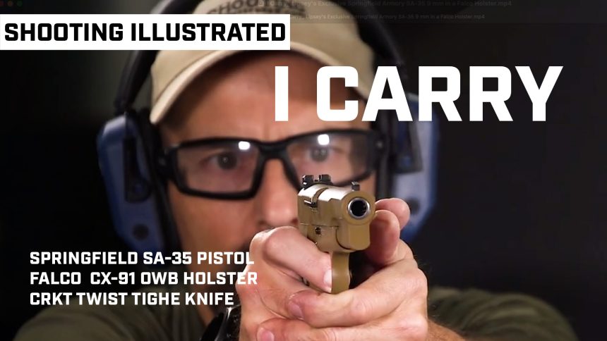 I Carry: Lipsey’s Exclusive Springfield Armory SA-35 9mm Pistol in a Falco Holster