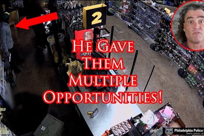 Philly Armed Robber Provides Multiple Chances For Counter-Ambush