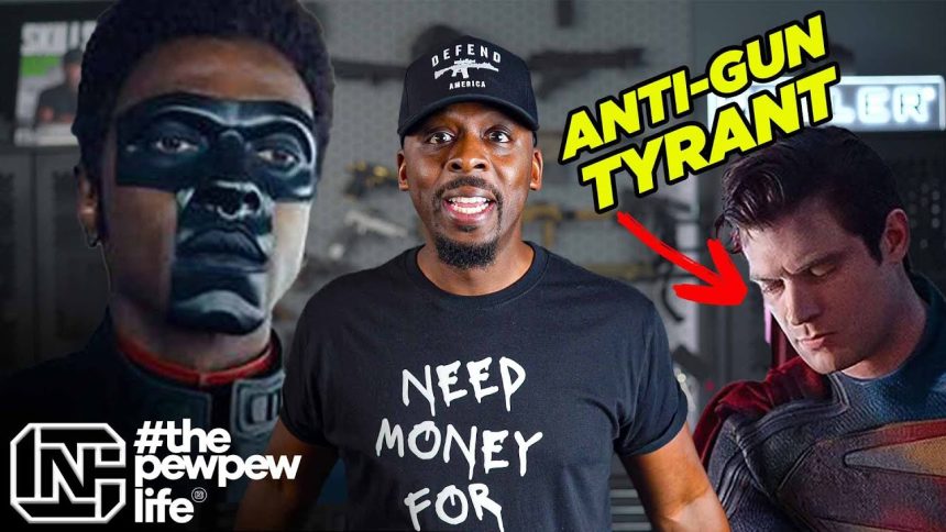 Superman Tries to Ban All Guns! Mr. Terrific Becomes Second Amendment Super Hero