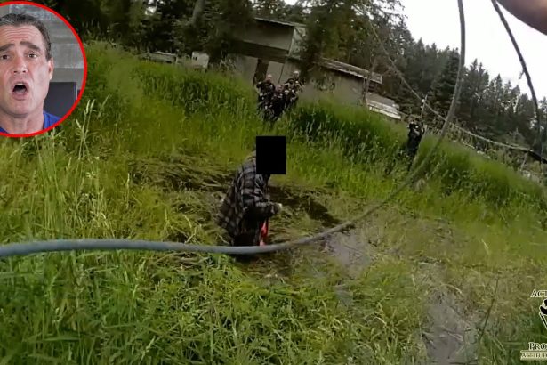 Deputy Uses Lasso To End The Threat!