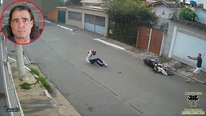 Defender Drops an Uno Reverse On Armed Robber