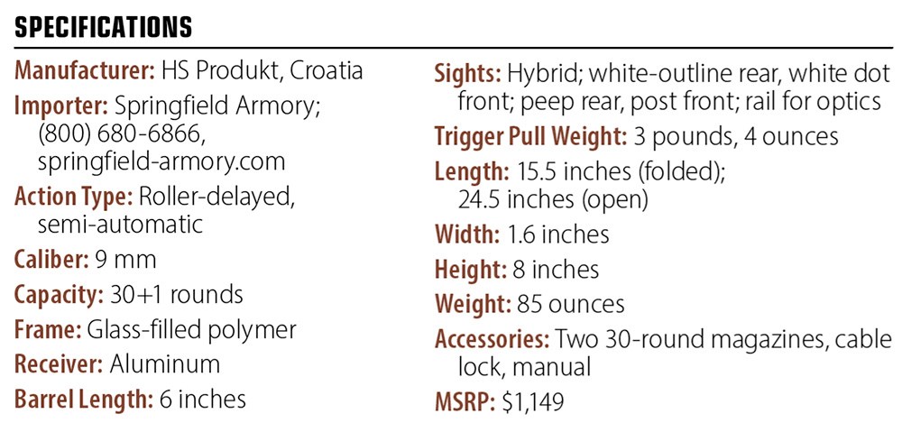 Springfield Armory Kuna specs