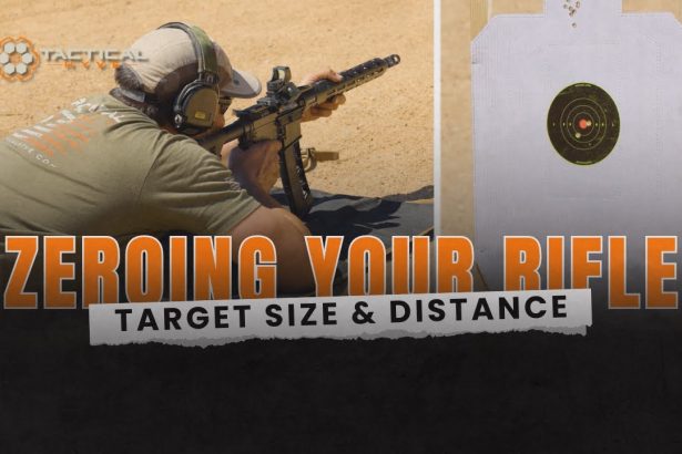 Zeroing Your Rifle: Target Size & Distance