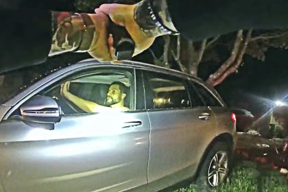 Furious Suspect Uses Stolen SUV As Battering Ram Against Police