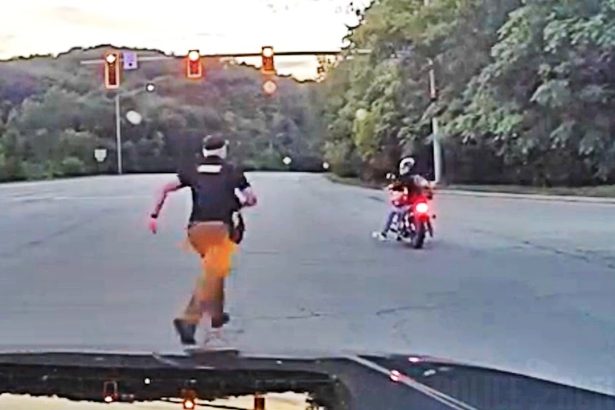 Man Runs Out of Gas While Fleeing from Deputies on Stolen Motorcycle