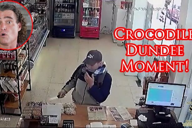 Knife Wielding Robber Not Ready For Prepared Clerk